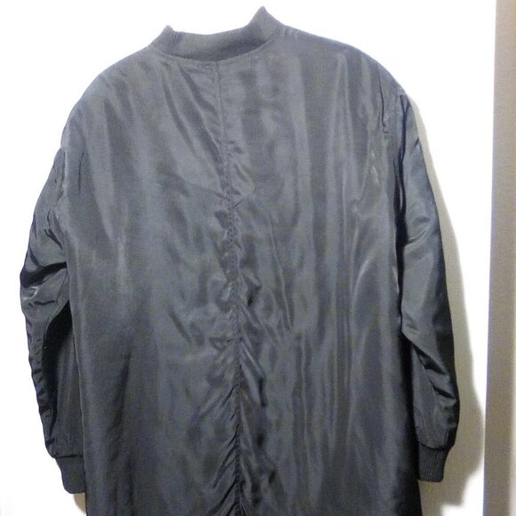 Cherish Mid length Black Zip Up Jacket - Picture 7 of 15